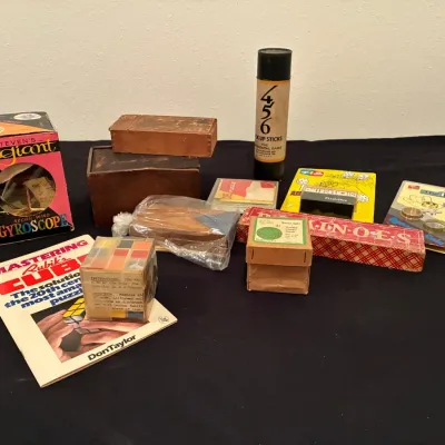Vintage Games, featuring a Hand-Turned Wooden Chess Set