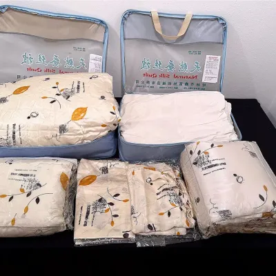 Silk Sheet And Comforter Set