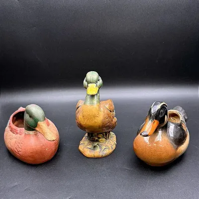 Ceramic Duck Planters