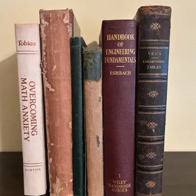 Vintage & Antique Mathematics, Engineering & Scientific Reference Books