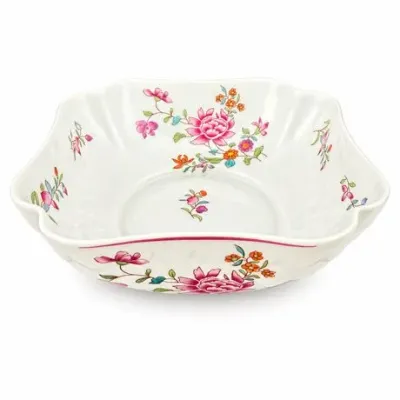 Lot 102   
Bernardaud Limoges Square Serving Bowl, “Lowerstoft” Pattern