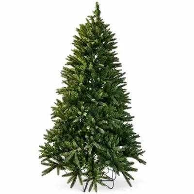 Lot 412   
Pre-Lit Artificial Christmas Tree, about 7 ft