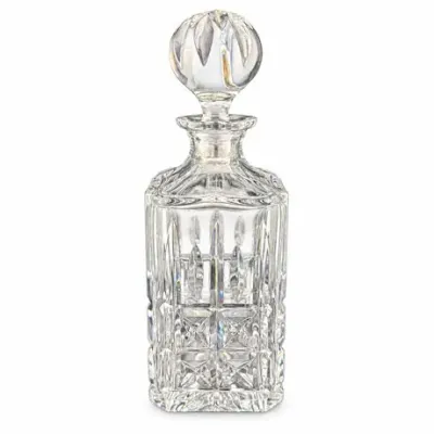 Lot 115   
Czech Crystal Glass Whiskey Decanter ("Diplomat" style)