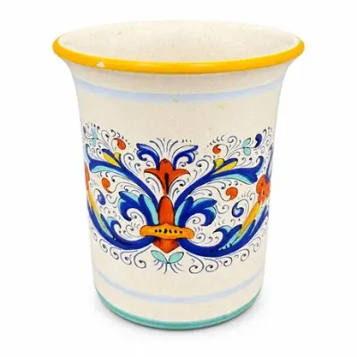 Lot 157   
Deruta Ceramiche Hand-Painted Cachepot/Vase