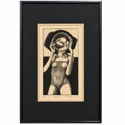Lot 037   
Bill Braun 1974 Limited Edition Print 'Monocle' 6/25