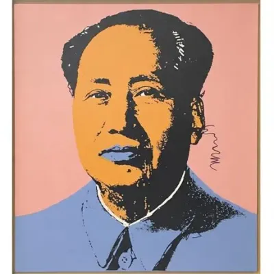 Lot 021   
Sunday B. Morning, Andy Warhol Mao Screenprint