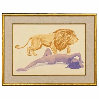 Lot 009   
Mel Ramos, Lichet Editions/Serigraph Calendar Leo/July 1972