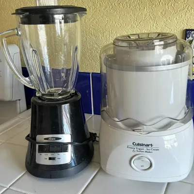 Blender And Ice Cream Maker