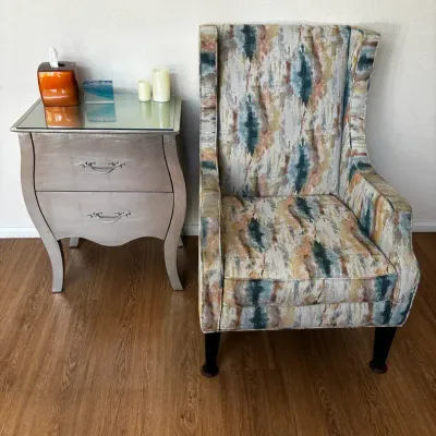 Nightstand & Cozy Chair