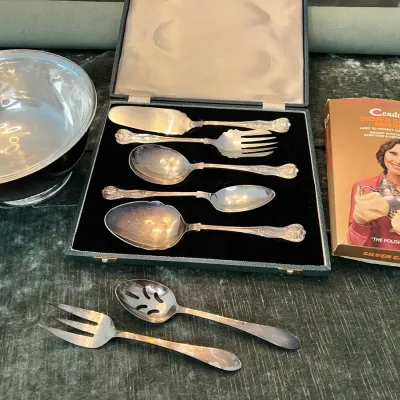 Silver Plate Service Pieces