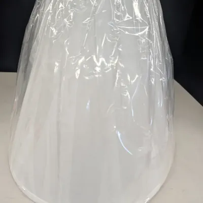 New Ivory/White Oval Lamp Shade