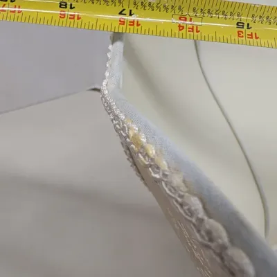 Vintage Ivory Victorian Style Lamp Shade