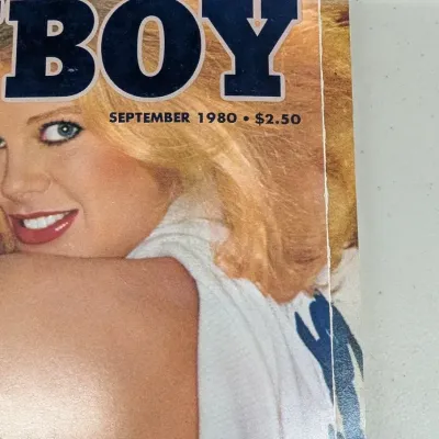 9 - Vintage 1980's Playboy Magazines