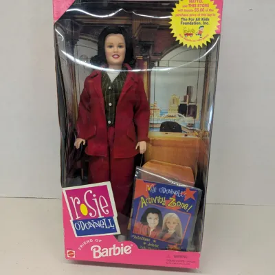 Vintage Rosie O' Donnell Celebrity Doll Friend Of Barbie Mattel 1999