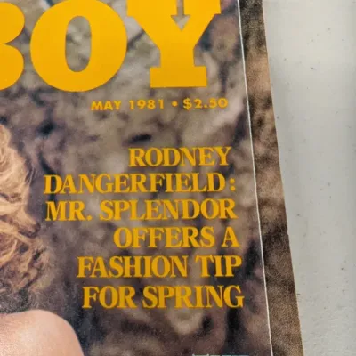 9 - Vintage 1980's Playboy Magazines