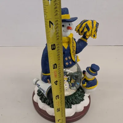 "Snowman Cheer" LE U.S. Naval Academy Collegiate Snow Globe