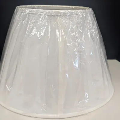 New Ivory/White Oval Lamp Shade