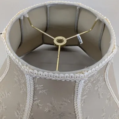 Vintage Ivory Victorian Style Lamp Shade