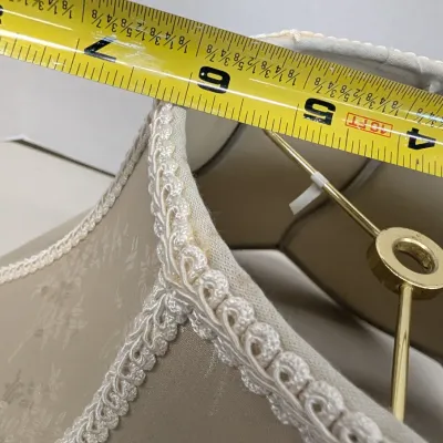 Vintage Ivory Victorian Style Lamp Shade