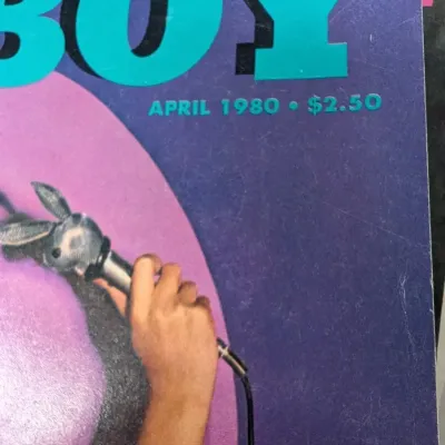 9 - Vintage 1980's Playboy Magazines