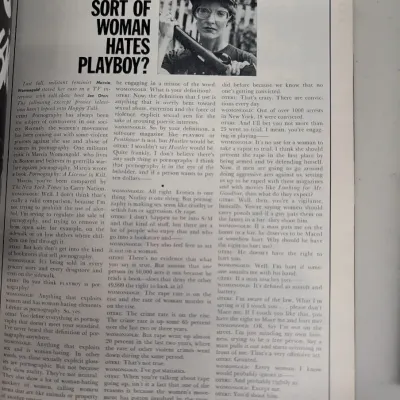 9 - Vintage 1980's Playboy Magazines