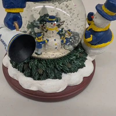 "Snowman Cheer" LE U.S. Naval Academy Collegiate Snow Globe