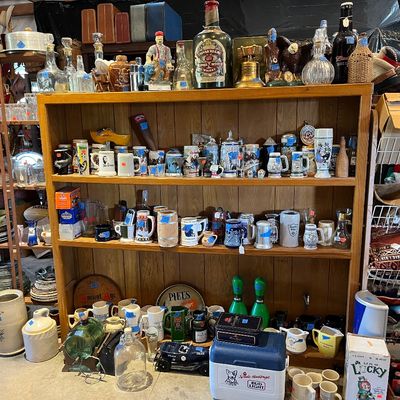 Sale Photo Thumbnail #45: Various mugs and bottles
