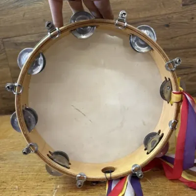 Sale Photo Thumbnail #157: Lot 228: Vntg Tambourine