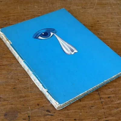 Sale Photo Thumbnail #435: Lot 535: 1970 Beatles illustrated lyrics- book is complete/binding is rough
