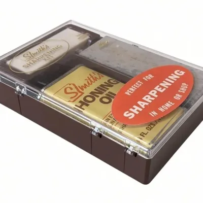 Sale Photo Thumbnail #27: Lot 100: Vintage Smith’s Sharpening Kit