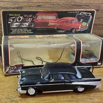 Sale Photo Thumbnail #305: Lot 406: 57 Chevy battery operated remote control