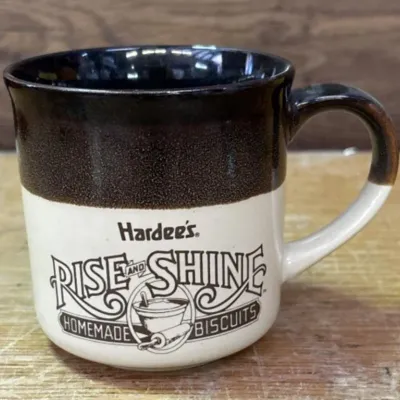 Sale Photo Thumbnail #174: Lot 245: Vintage Hardee's coffee cup