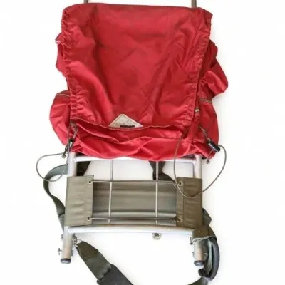 Sale Photo Thumbnail #83: Lot 156: Vintage Kelty external-frame hiking backpack