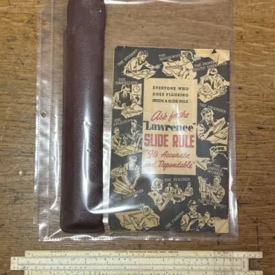 Sale Photo Thumbnail #590: Lot 694: Vintage Lawrence slide roller