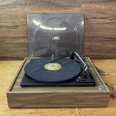 Sale Photo Thumbnail #154: Lot 225: Vintage Turntable Record Player