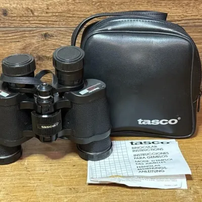 Sale Photo Thumbnail #562: Lot 666: Tasco binoculars