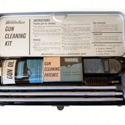 Sale Photo Thumbnail #104: Lot 177: Vntg Western Field Gun Cleaning Kit - 20-28 ga. (Montgomery Ward) 20-28 ga.