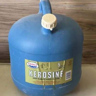 Sale Photo Thumbnail #75: Lot 148: Eagle kerosene 5 gallon plastic can