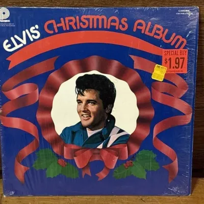 Sale Photo Thumbnail #582: Lot 686: Elvis's Christmas album no dust cover