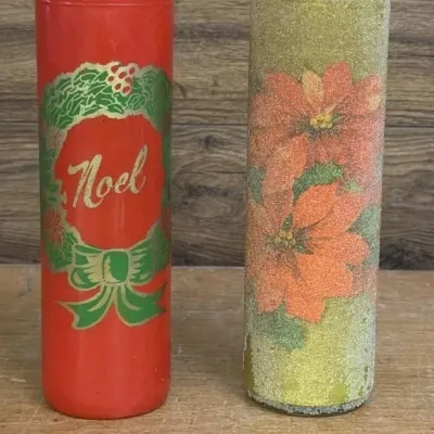 Sale Photo Thumbnail #620: Lot 724: McM Christmas candles