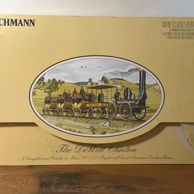 Sale Photo Thumbnail #242: Lot 313: BACHMANN The DeWitt Clinton HO toy train set