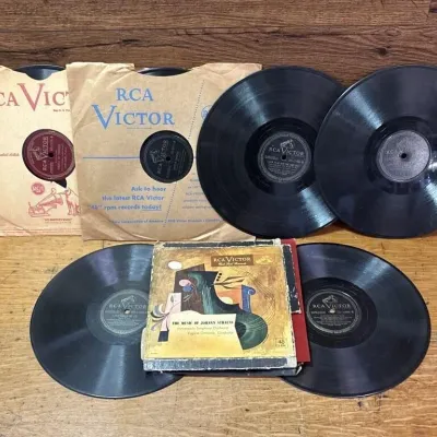 Sale Photo Thumbnail #208: Lot 279: Records lot, please see pictures