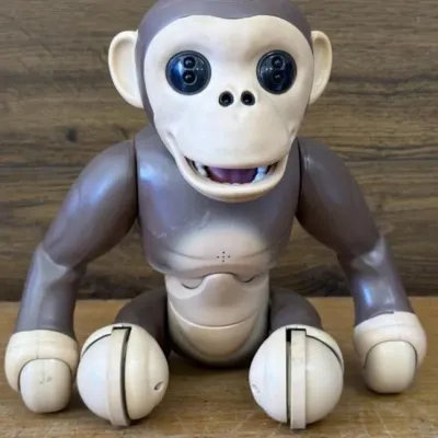 Sale Photo Thumbnail #460: Lot 560: 2016 Zoomer Chimp interactive robotic monkey