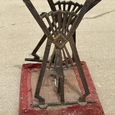 Sale Photo Thumbnail #142: Lot 213: Broken stool will need fixed