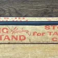 Sale Photo Thumbnail #551: Lot 651: Vintage Coleman folding aluminum stand
