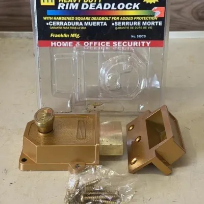 Sale Photo Thumbnail #74: Lot 147: Heavy duty rim deadlock