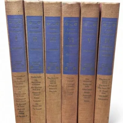 Sale Photo Thumbnail #670: Lot 774: Set of six volumes of The London Shakes - 1958