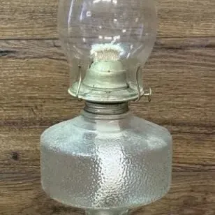 Sale Photo Thumbnail #331: Lot 432: Vintage hurricane lamp