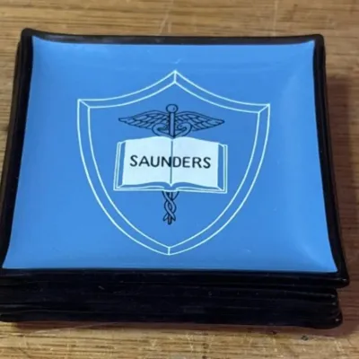Sale Photo Thumbnail #358: Lot 459: Vintage Saunders coasters