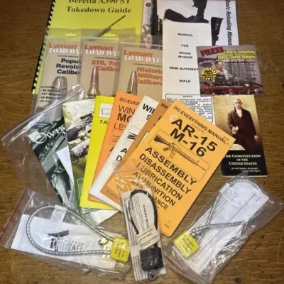 Sale Photo Thumbnail #626: Lot 730: Gun Books - Ar15, SKS, Winchester Lever Auction